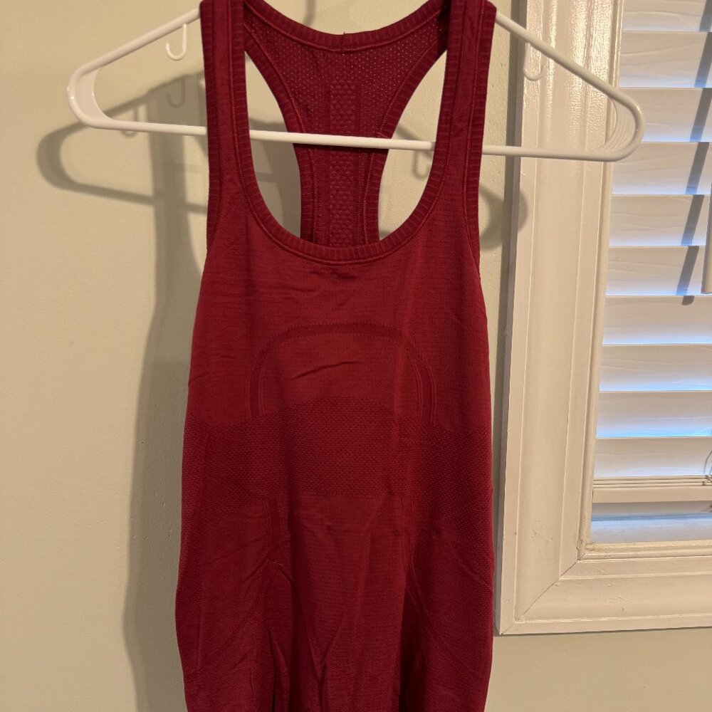 Lululemon Swiftly Racer Back Running Tank Top
